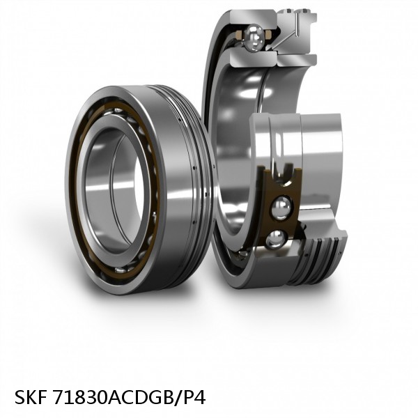 71830ACDGB/P4 SKF Super Precision,Super Precision Bearings,Super Precision Angular Contact,71800 Series,25 Degree Contact Angle