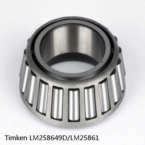 LM258649D/LM25861 Timken Tapered Roller Bearings