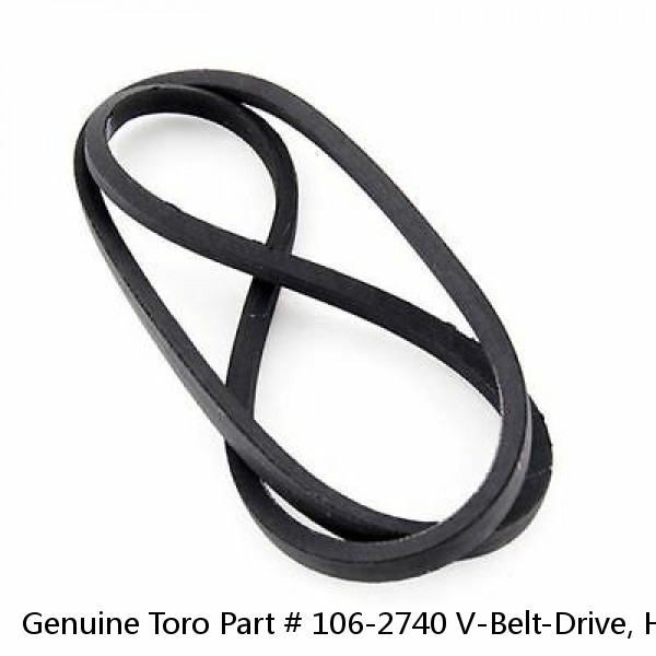 Genuine Toro Part # 106-2740 V-Belt-Drive, Hydro (Deck)